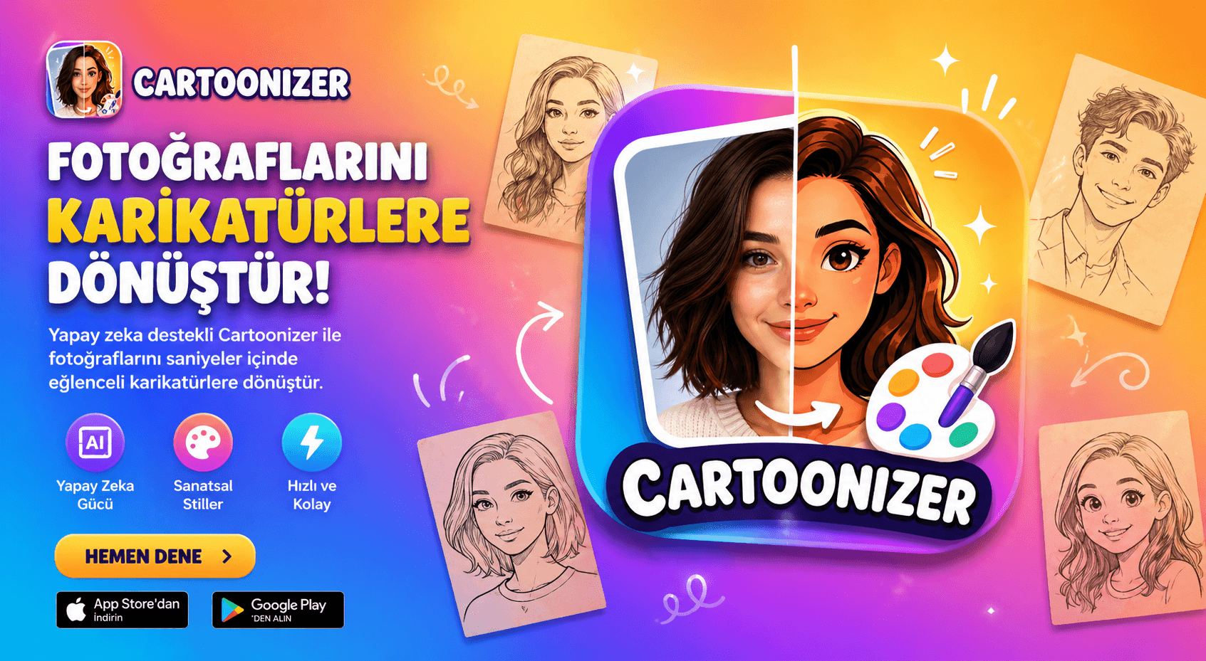 Cartoonizer Uygulaması