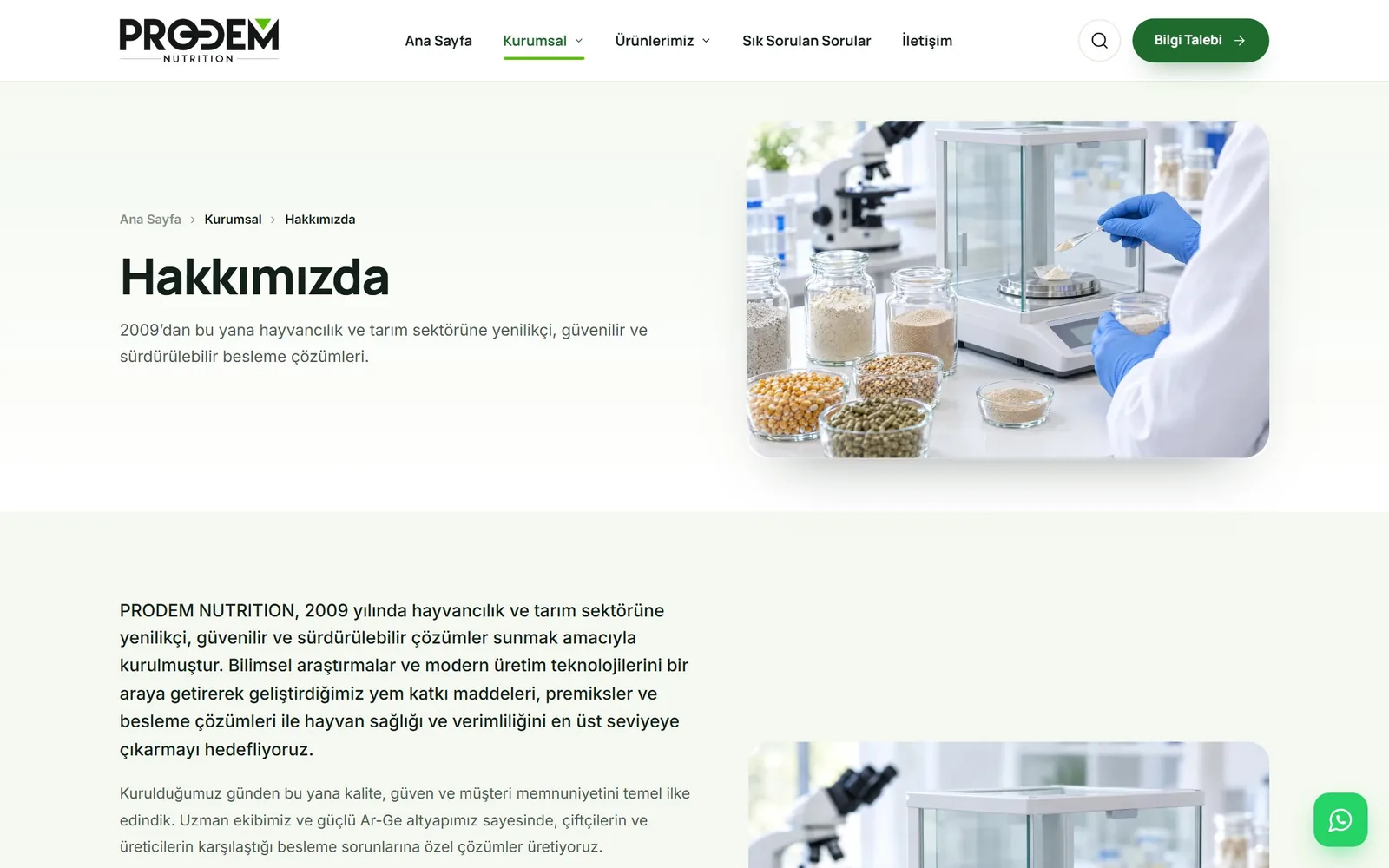 Prodem Nutrition ekran 4
