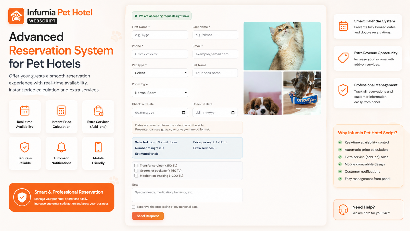 Pet Oteli Website Yazılımı — image 4